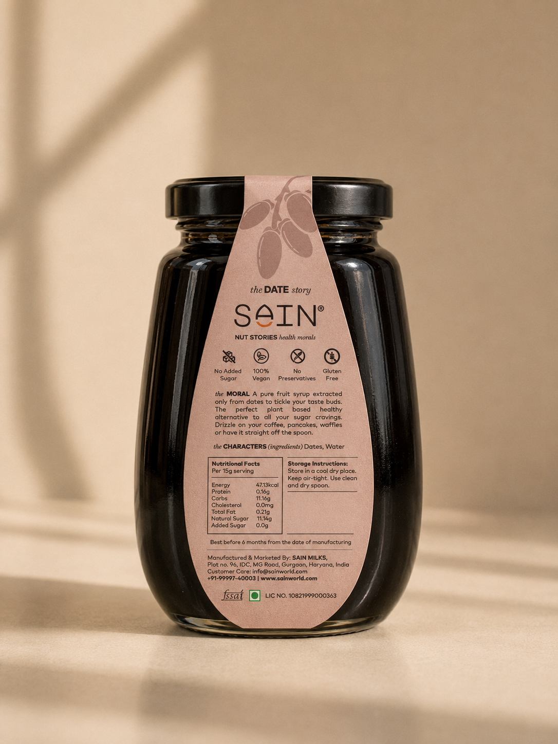 PURE DATE SYRUP - THE DATE STORY