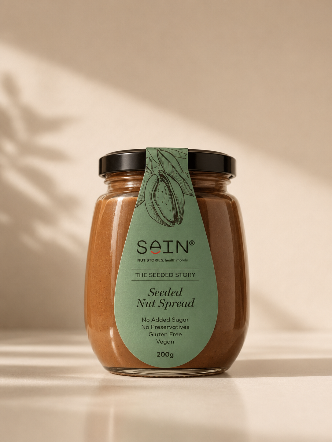 The Seeded Story – Almond Butter with Super Seeds