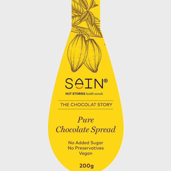 SAIN PURE CHOCOLATE SPREAD - the CHOCOLAT story